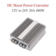 DC 12V Step Up to 24V Power Converter 20A 480W Boost Regulator Car Supply Module