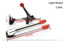 Set macchina manuale balle pinze imballaggio tenditore cinghia plastica reggiatrice