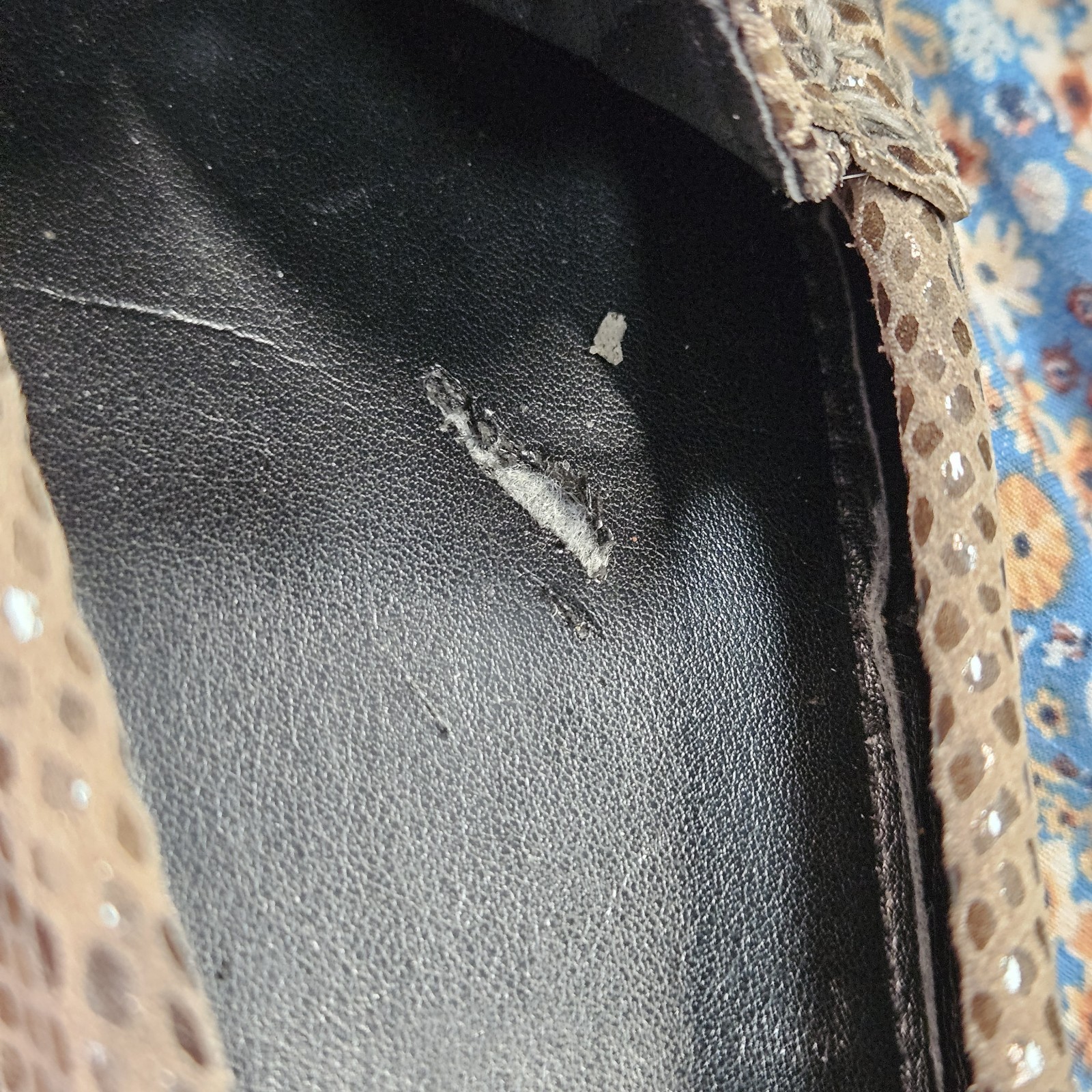 Coach Olive Brown Python Snakeskin Women's 8B Sli… - image 9