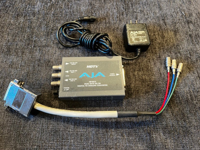 AJA HDTV HD10C2 Dual Rate HD/SD Converter With PSU and Breakout Cable