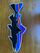 Patagonia Sticker Fitzroy Trout