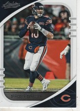Mitchell Trubisky 2020 Panini Absolute Football #57 Chicago Bears Sports Card 