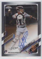 2021 Topps Chrome Rookie Auto Chadwick Tromp #RA-CT Auto 0cv