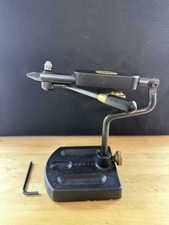 REGAL TRA-50 TRAVEL SERIES FLY TYING VISE. ORIGINAL BOX. ALUMINUM BASE.