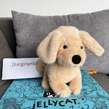 Jellycat Golden Puppy 21cm Collector's Plush BNWT & Dust Bag