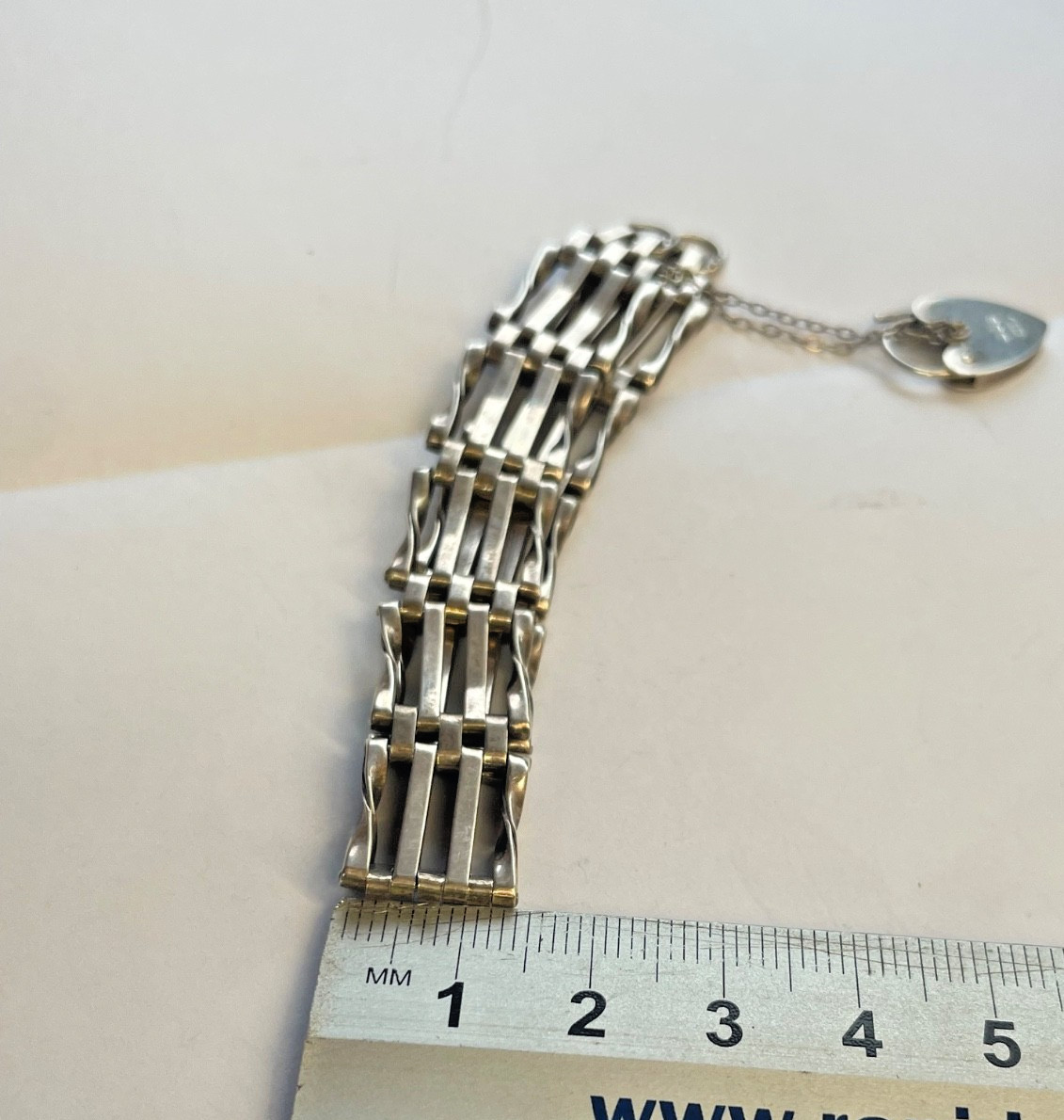 VINTAGE 1977 SOLID STERLING SILVER HALLMARKED GAT… - image 17