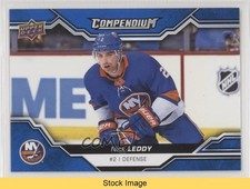 2018-19 Upper Deck Compendium Blue Nick Leddy #662 READ f4k