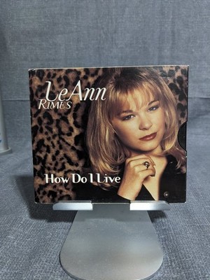 LeAnn Rimes - How Do I Live CD 1997 Extended Mix Country Curb