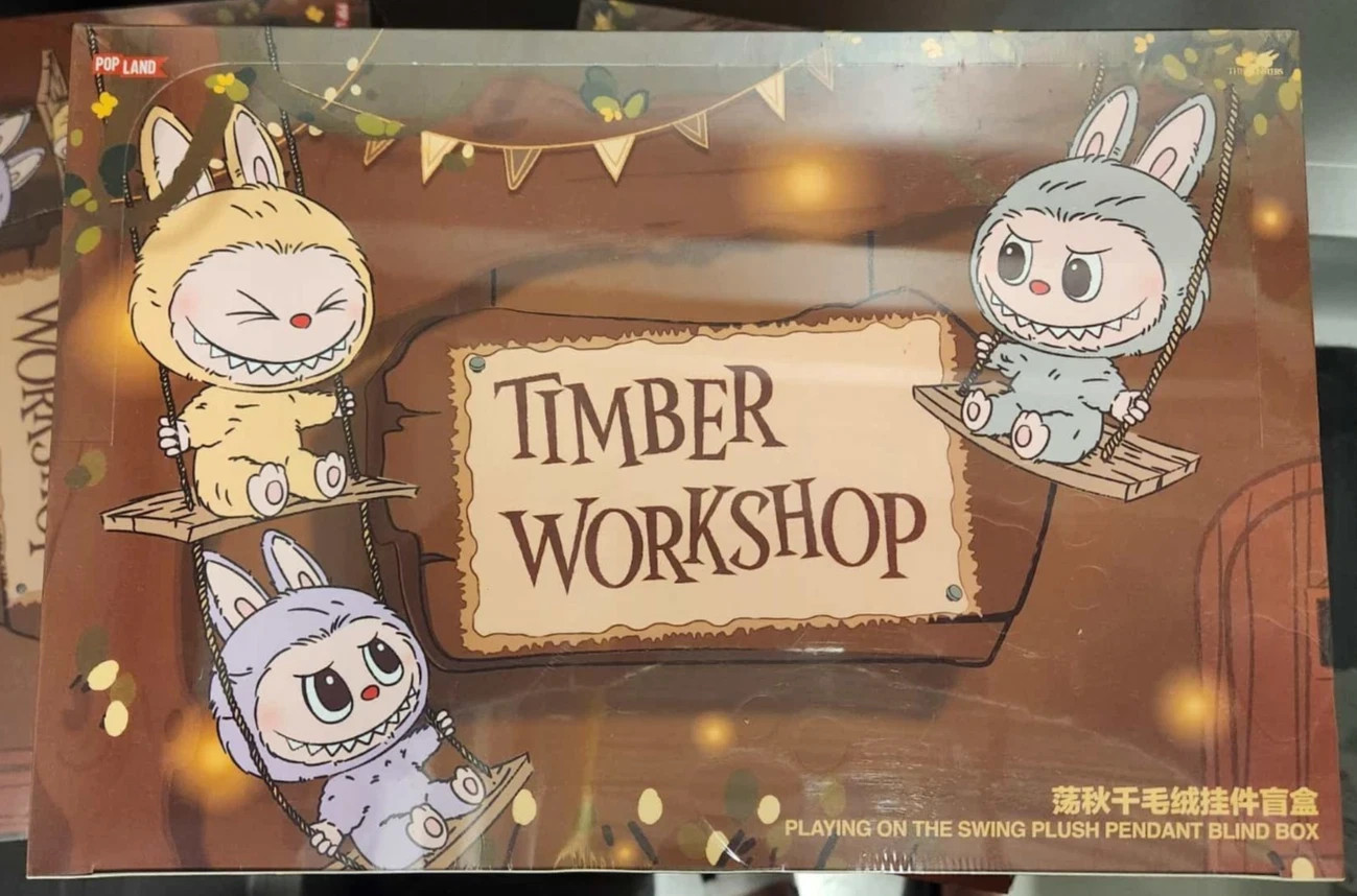 POP MART Labubu Timber Workshop Sealed Full Case of 6 Blind Boxes