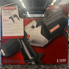 CRAFTSMAN 10116 1/2-IN VARIABLE SPEED 6.0 AMP CORDED DRILL - BRAND NEW !!