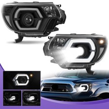 500 Brightness Led Projector Headlights W Led Drl For 2012-2015 Toyota Tacoma 500 Brightness Led Projector Headlights W Led Drl For 2012-2015 Toyota Tacoma