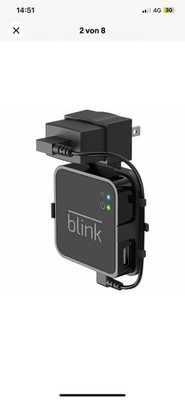 Outlet Wall Mount with Power Cable for Blink XT2 Sync Module, Blink Mini