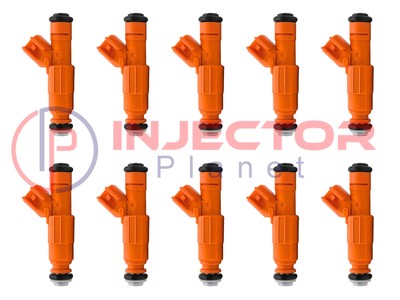Set of 10 Bosch 0280155917 injectors 00-03 Ford E350 Ecoline 6.8L V8 XL2E-C5A