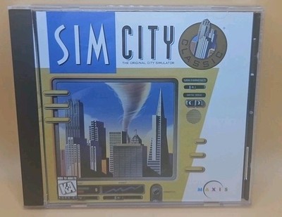 Sim City Classic Collector's Edition (PC & MAC , 1996), Maxis EA Simcity