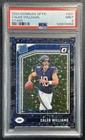 CALEB WILLIAMS PSA 9 2024 PANINI DONRUSS OPTIC #201 STARS PRIZM RATED ROOKIE 958