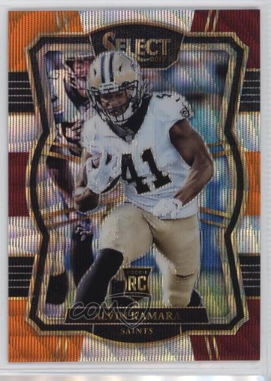 2017 Panini Select Premier Level Tri-Color Prizm 13/149 Alvin Kamara #167 0a6