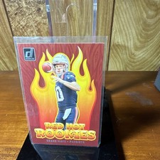 2024 Panini Donruss Red Hot Rookies Drake Maye #RHR-DME Patriots NFL