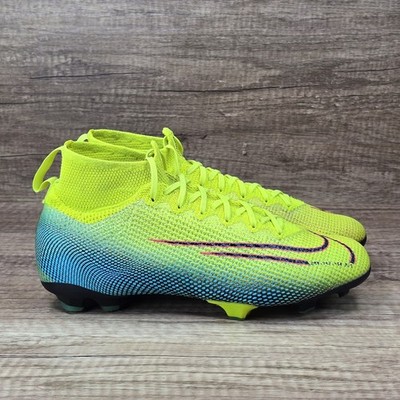 Nike Mercurial Superfly 7 Elite MDS FG Sz 5Y Women 6.5 Lemon Venom Soccer Cleats
