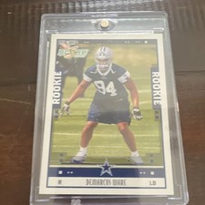 2005 Score Rookie DeMarcus Ware Dallas Cowboys Football Card #341. rookie card picture