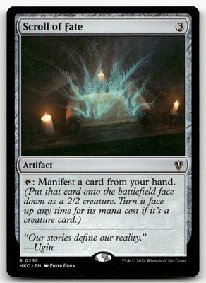 Scroll of Fate #235 (NM) Murders Karlov Manor MKC Magic MTG