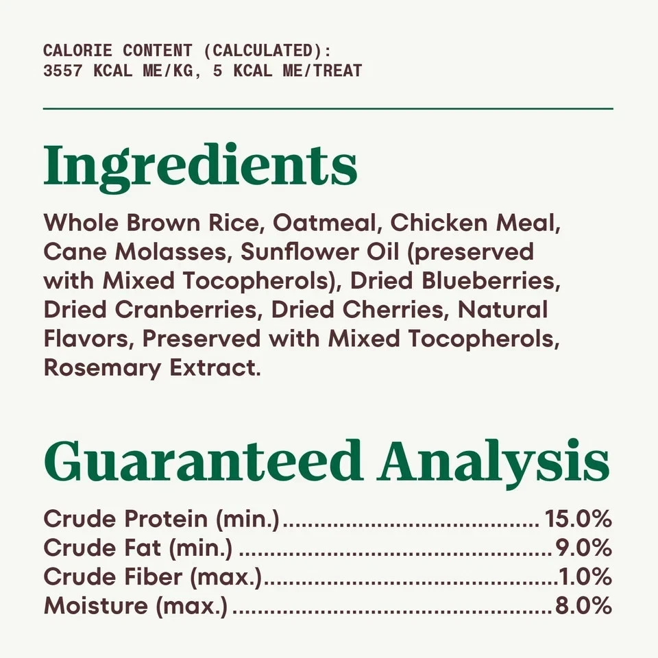 Nutro Crunchy Dog Treats With Real Mixed Berries 16 oz. Bag Free Shipping USA - Image 4 of 4