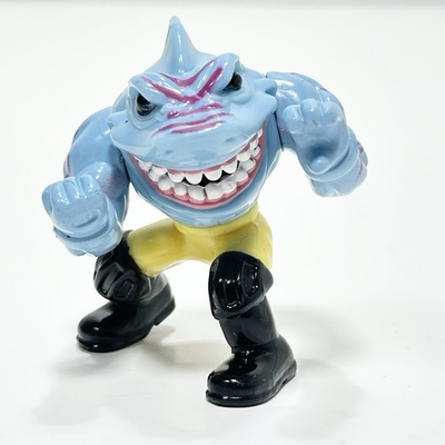 #ad #ad Vintage 1994 Street Sharks Wise Design 2quot; Figurine Bobby Bolton Tiger Shark Rare $13.69