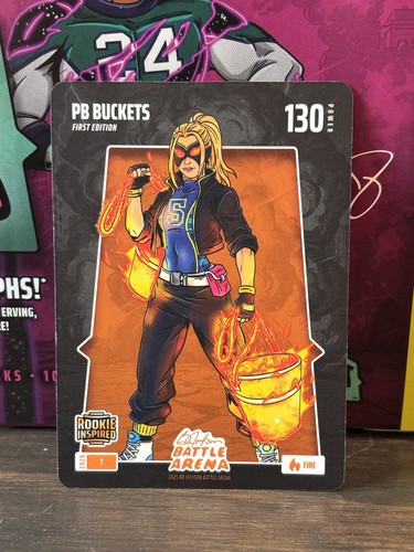 2026 Bo Jackson Battle Arena PB Buckets `Paige Bueckers` Fire #1 Rookie RC