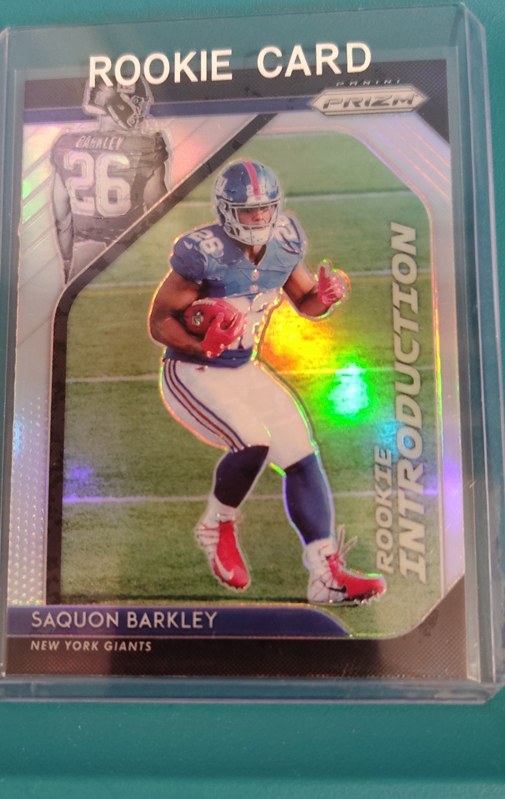 2018 Panini Prizm - Rookie Introduction Saquon Barkley #RI-2 (RC)