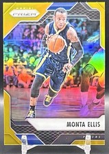 Monta Ellis 2016-17 Panini Prizm True Gold 10/10 Pacers Rare
