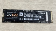 Samsung 970 EVO 500GB M.2 NVMe Internal SSD V-NAND MZ-V7E500 Grade A+ 99% Health
