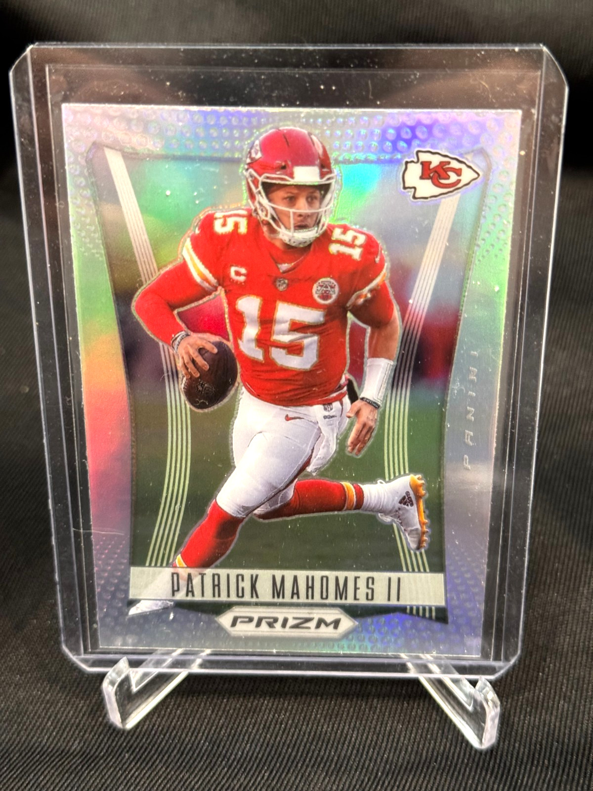 2022 Panini Prizm Prizm Flashback Patrick Mahomes II #PF-4 Silver Chiefs