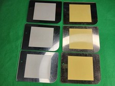 6 Game Boy Original DMG-01 - Replacement Screen Lens silver/gold mirror plastic