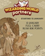    Monopoly Go Partner Wizarding World Partners Event - FULL CARRY 80K Points   