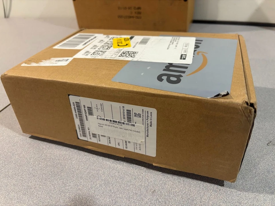 Polycom VVX 600 Touchscreen Office Phone 2201-48600-001 - Image 2 of 2