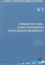 PFLEGEETHIK N1 WELCHE GRUNDLAGEN FÜR WELCHE PRAKTIKEN?, LEBOUL D/DAVID, Da