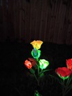 5 SOLAR ROSES  5, color Changing, bendable, waterproof, roses in one — photo 4
