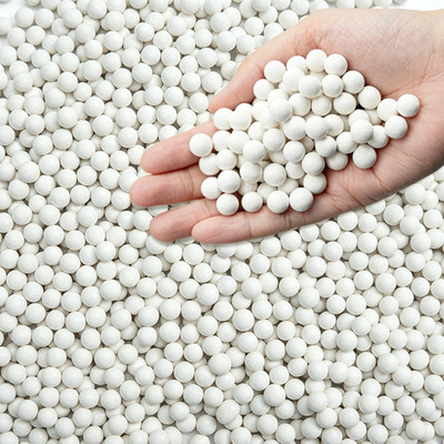 8 Pounds Rock 8Mm Tumbling Filler Media, Reusable Ceramic Pellets Media Small Wh