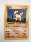 Ponyta 60/102 Common Base Set Shadowless Pokemon Card