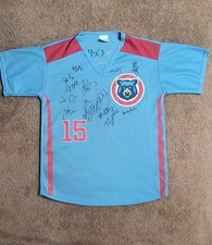  Autographed 2015 Tennessee Smokies Jersey AA Affiliates to the Chicago Cubs