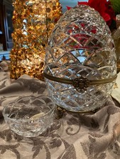 Ensemble Verres à Vodka Fabergé Na Zdorovie Cristal Au Plomb NEUF