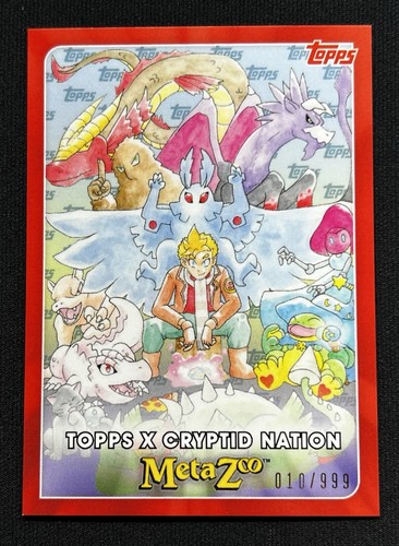 MetaZoo TOPPS X Cryptid Nation Serialized Low # 10/999 And 11/999 Consecutive - Picture 2 of 8