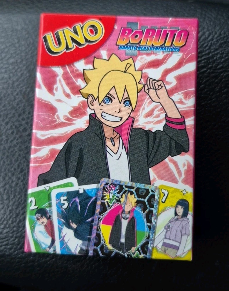 X4) Mcdonald's CANADA Uno X Anime Cards Toy Spy Family Naruto