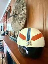 Vintage Vietnam War Named 1961 GENTEX US Navy Flight Helmet LCDR McGarrigle