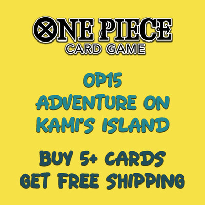 One Piece CCG OP15 Adventure on Kami's Island Near Mint Singles Choose Your Card
