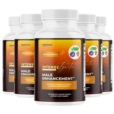 Intense Ignite Tablets Performance Maximum Strength Supplement - 5 Bottles