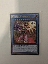 Necroz of Sophia Unlimited Ultimate Rare CROS-EN038 Yugioh