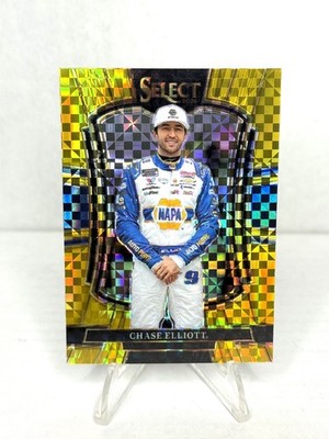 2026 Panini Select Racing Chase Elliott Trackside Gold Power Plaid FOTL 13/13 
