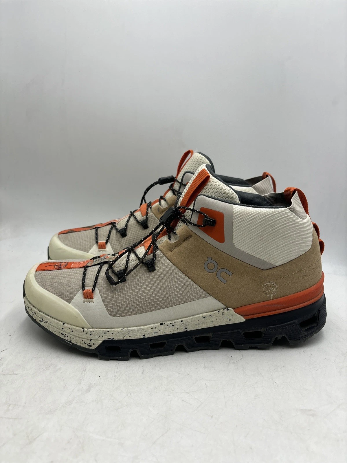 On Cloud Cloudtrax Ivory Chai Orange Outdoor Camping Hiking Boots Men's SZ 9.5
Opens in a new window
