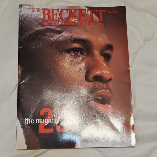 Beckett Basketball Monthly Magazine Dec 1993 Issue #41 Michael Jordan