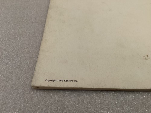 1962 JFK COLORING BOOK UNCOLORED - Picture 4 of 7